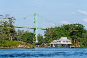 Bonnie View Island and Thousand Islands Bridge