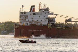 CSL Laurentien Passes Alexandria Bay