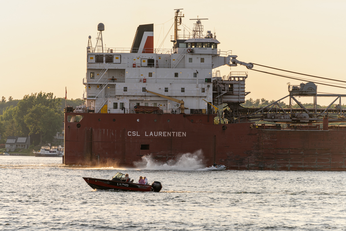 CSL Laurentien Passes Alexandria Bay
