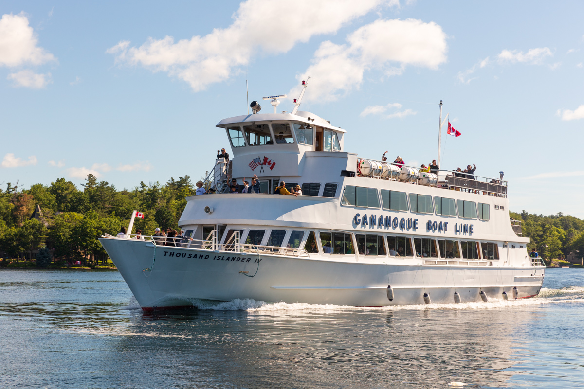 Gananoque Boat Line Cruising the 1000 Islands