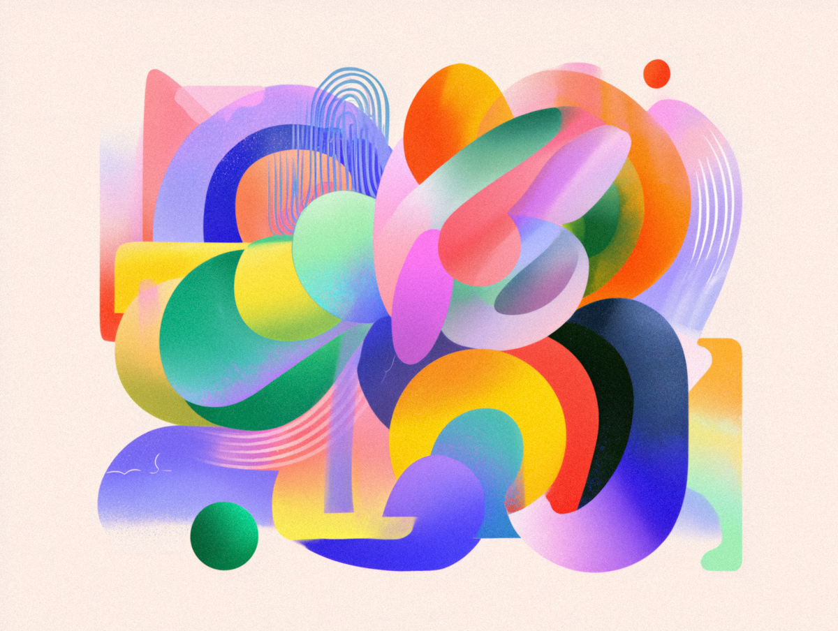 Tangle of Rings and Ribbons