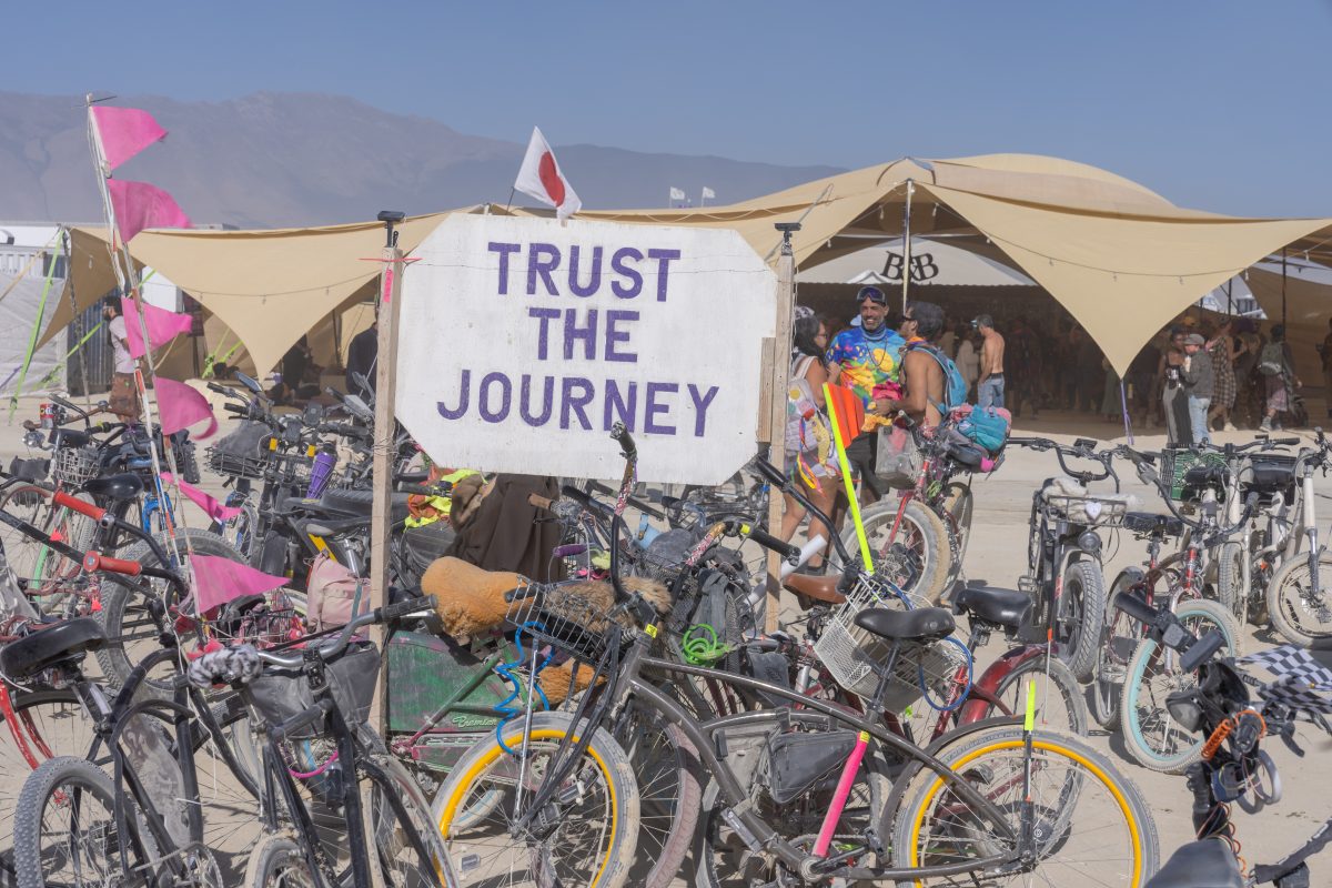 Trust The Journey Sign
