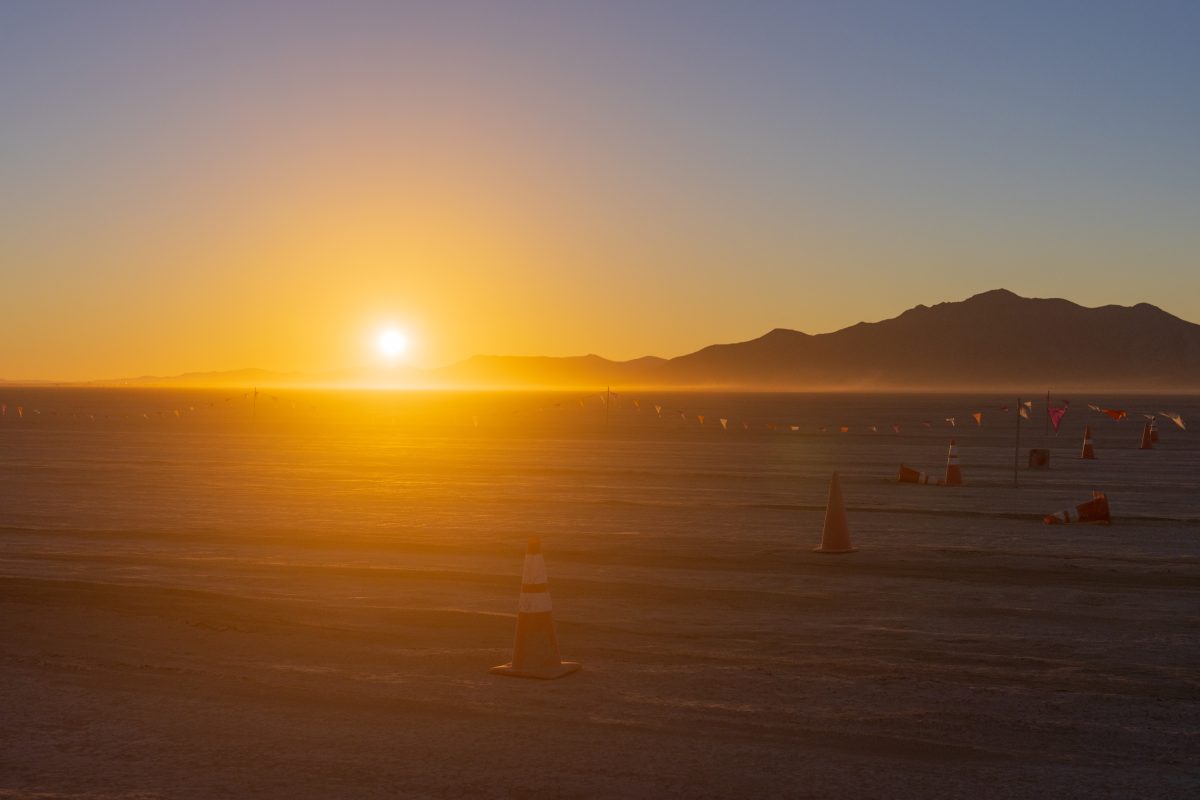 Sunrise on the Exodus Route