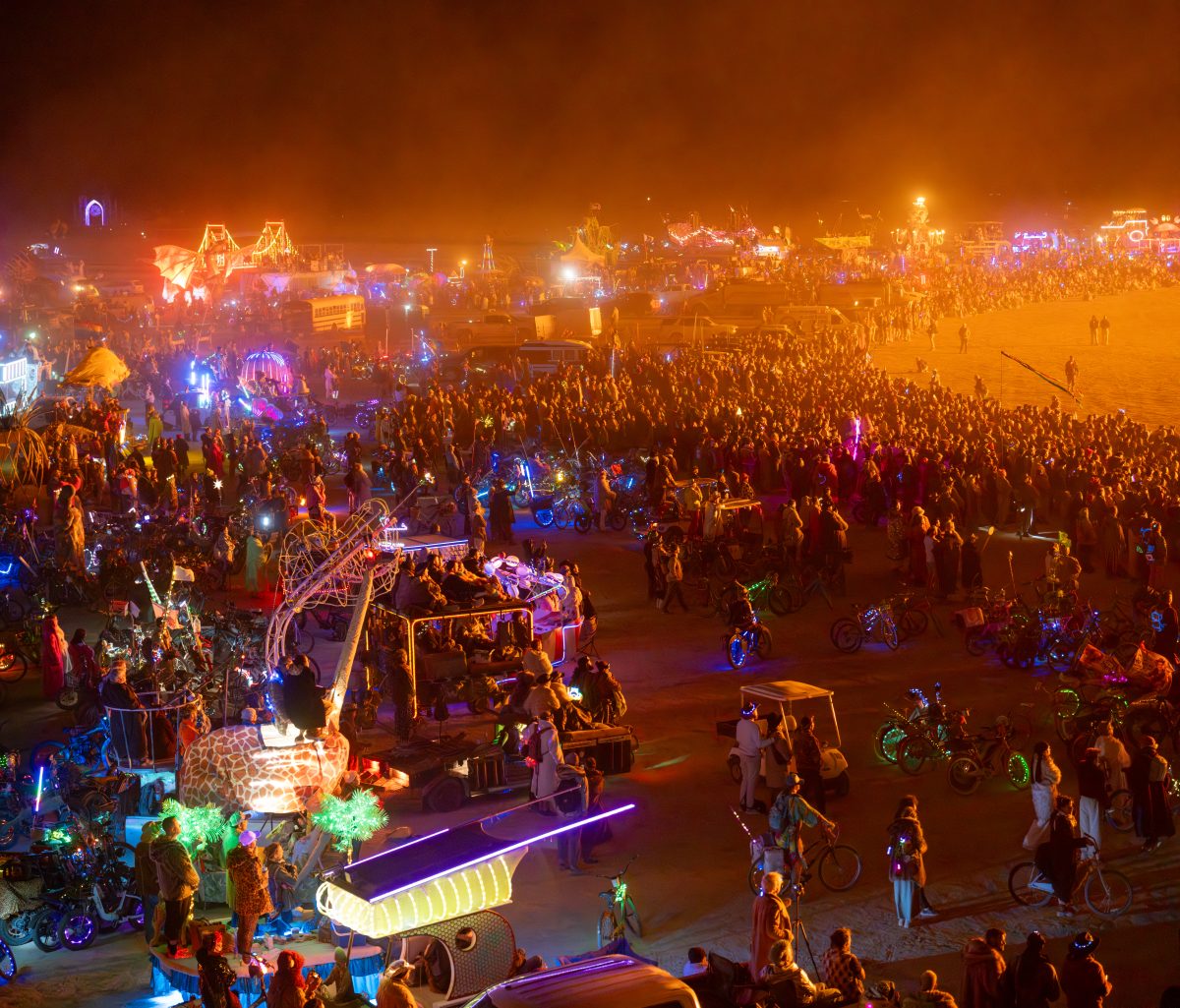 Burners Gather for the Temple Burn