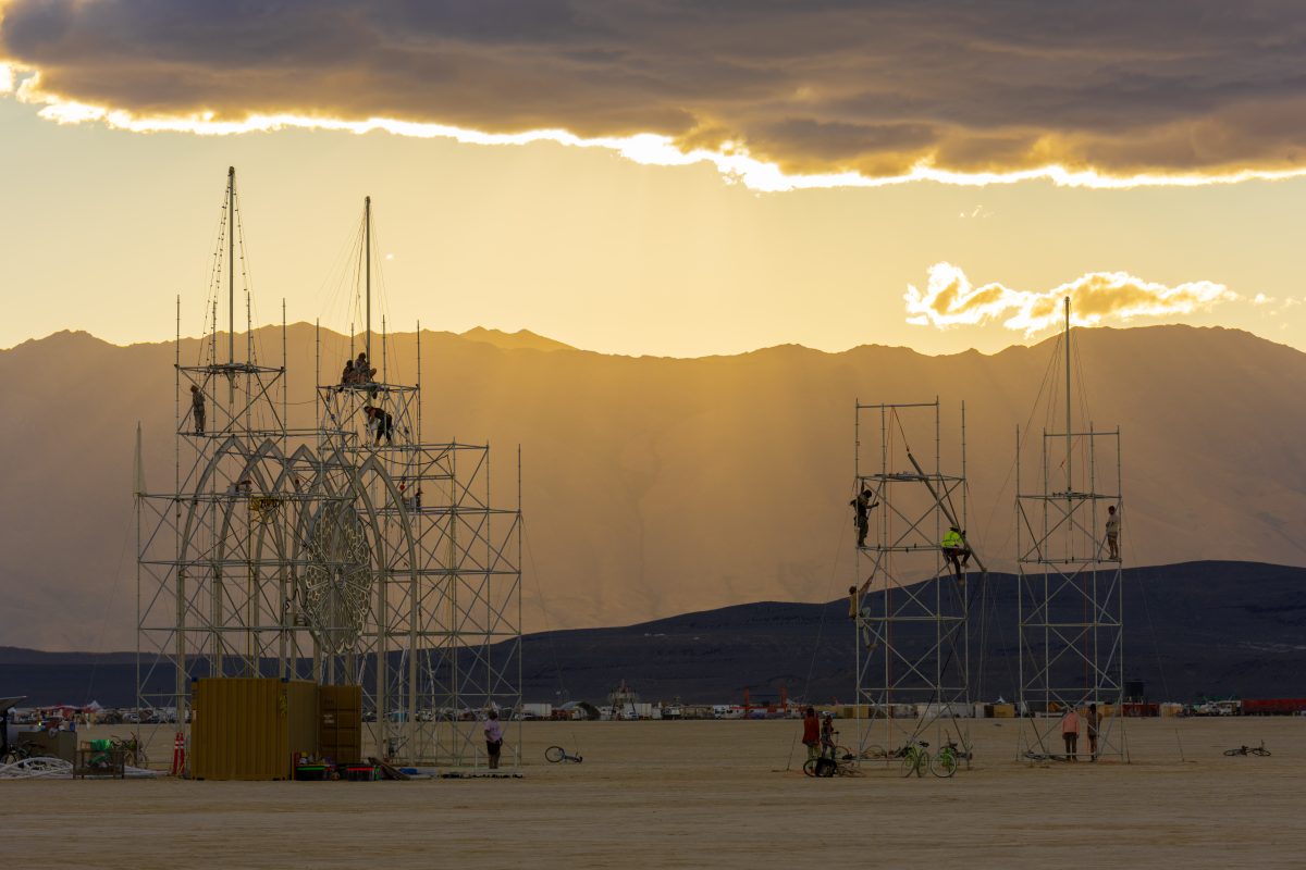 Crew Rigging The Gothic Folly by Alex Noerpel and Hunter Keene