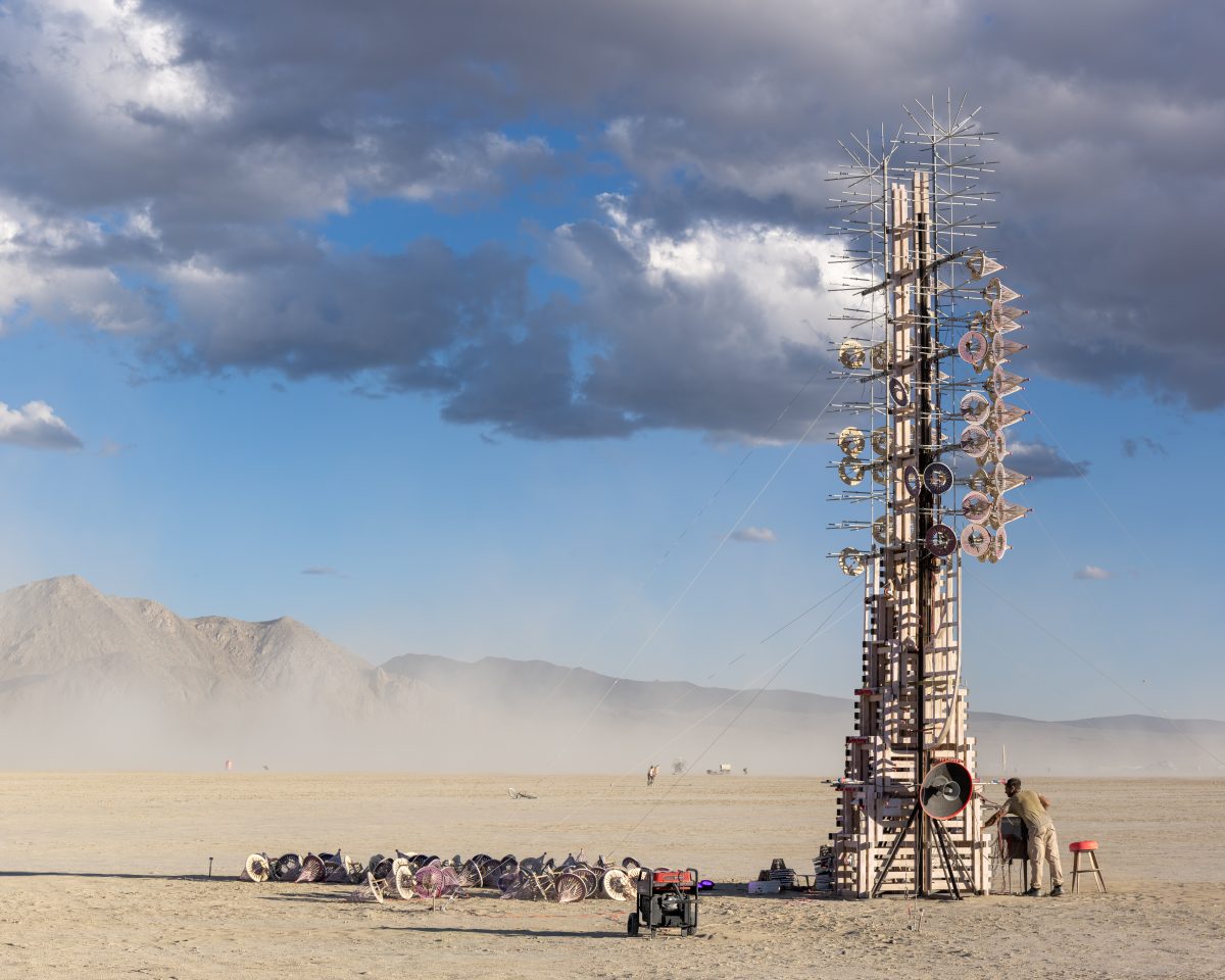 Axis Mundi Resonant Spire by Sergei Konchekov