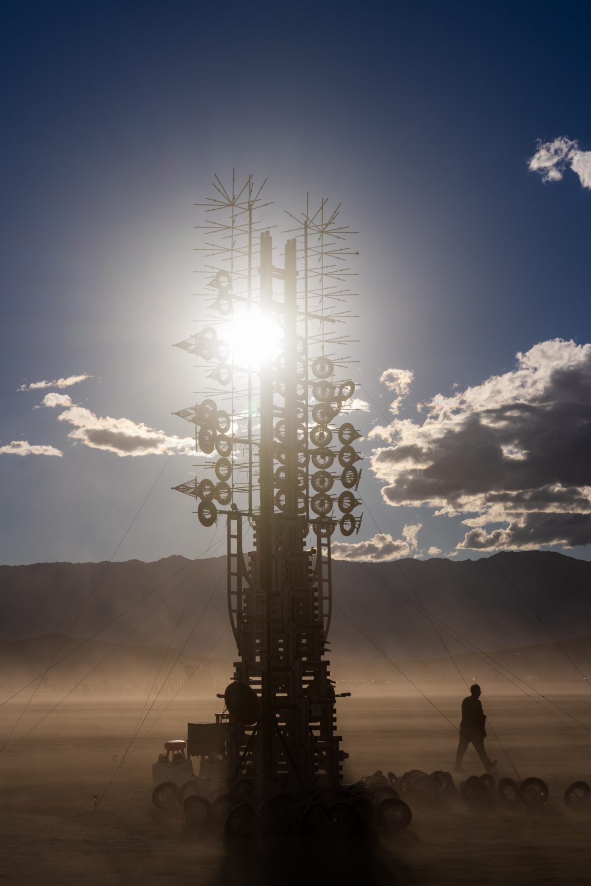 Axis Mundi Resonant Spire by Sergei Konchekov