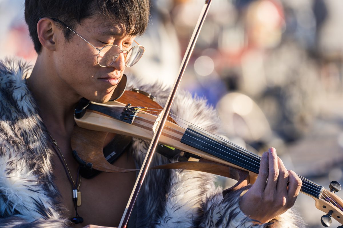 Violin at the Embers