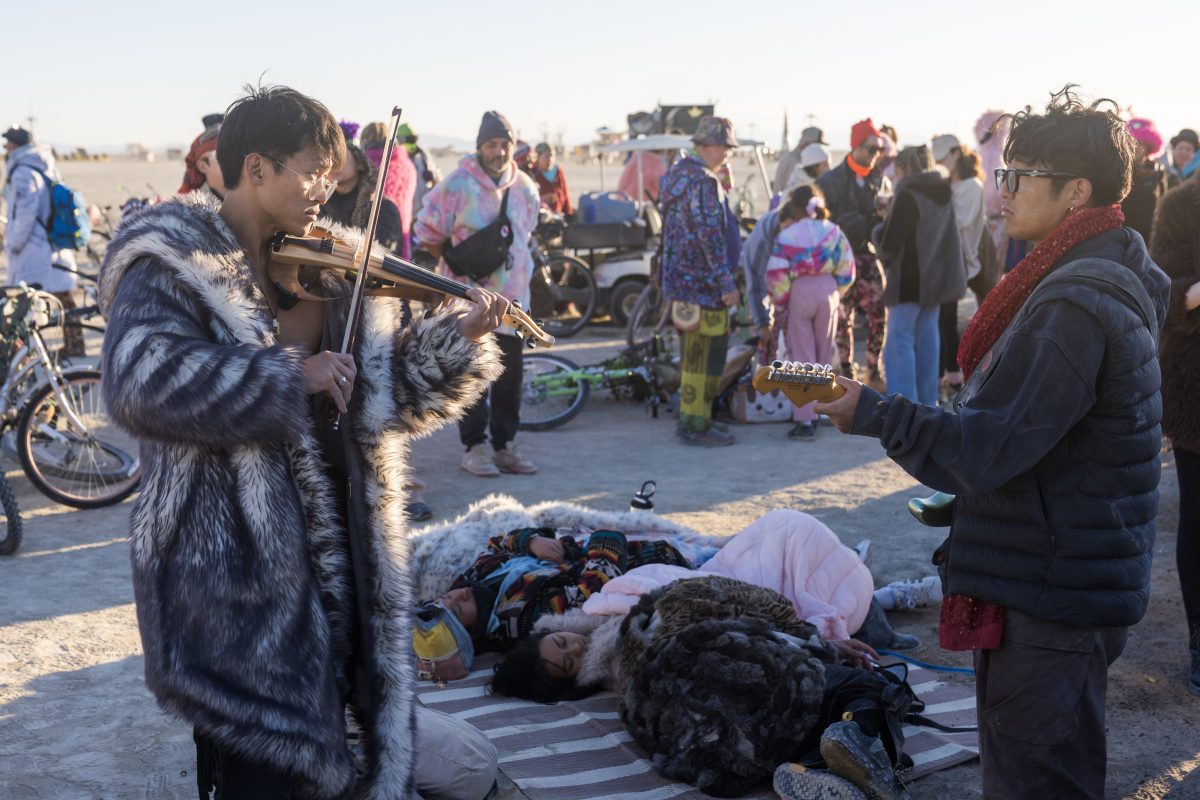 Violin for the Sleepers at Sunrise