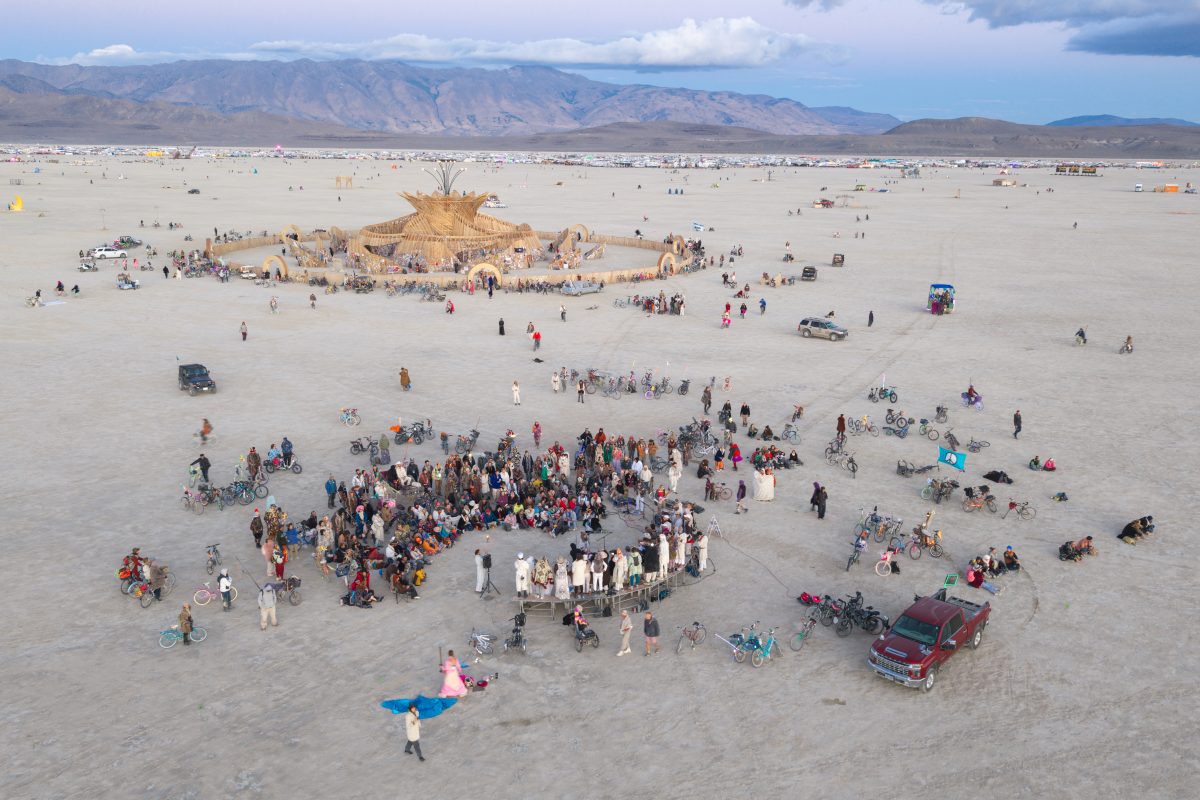 Morning Gathering at Temple of the Moon