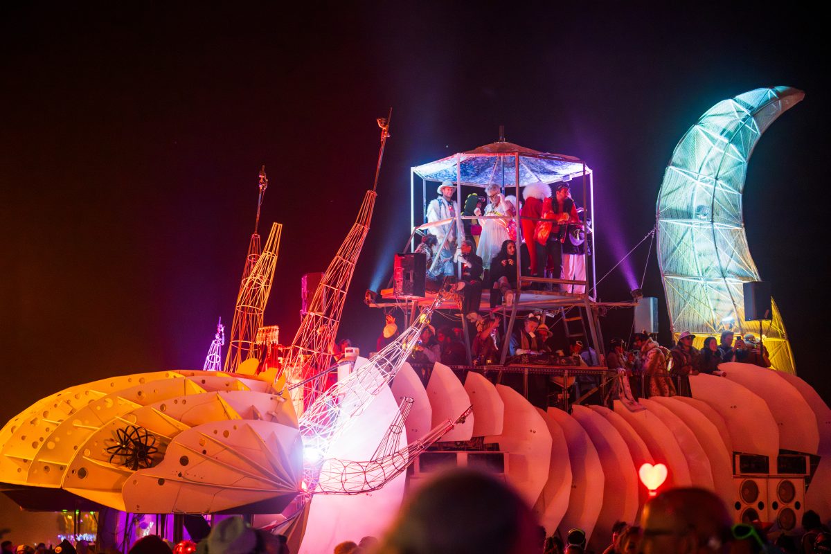 Mutant Vehicles at The Man Burn Burning Man 2026
