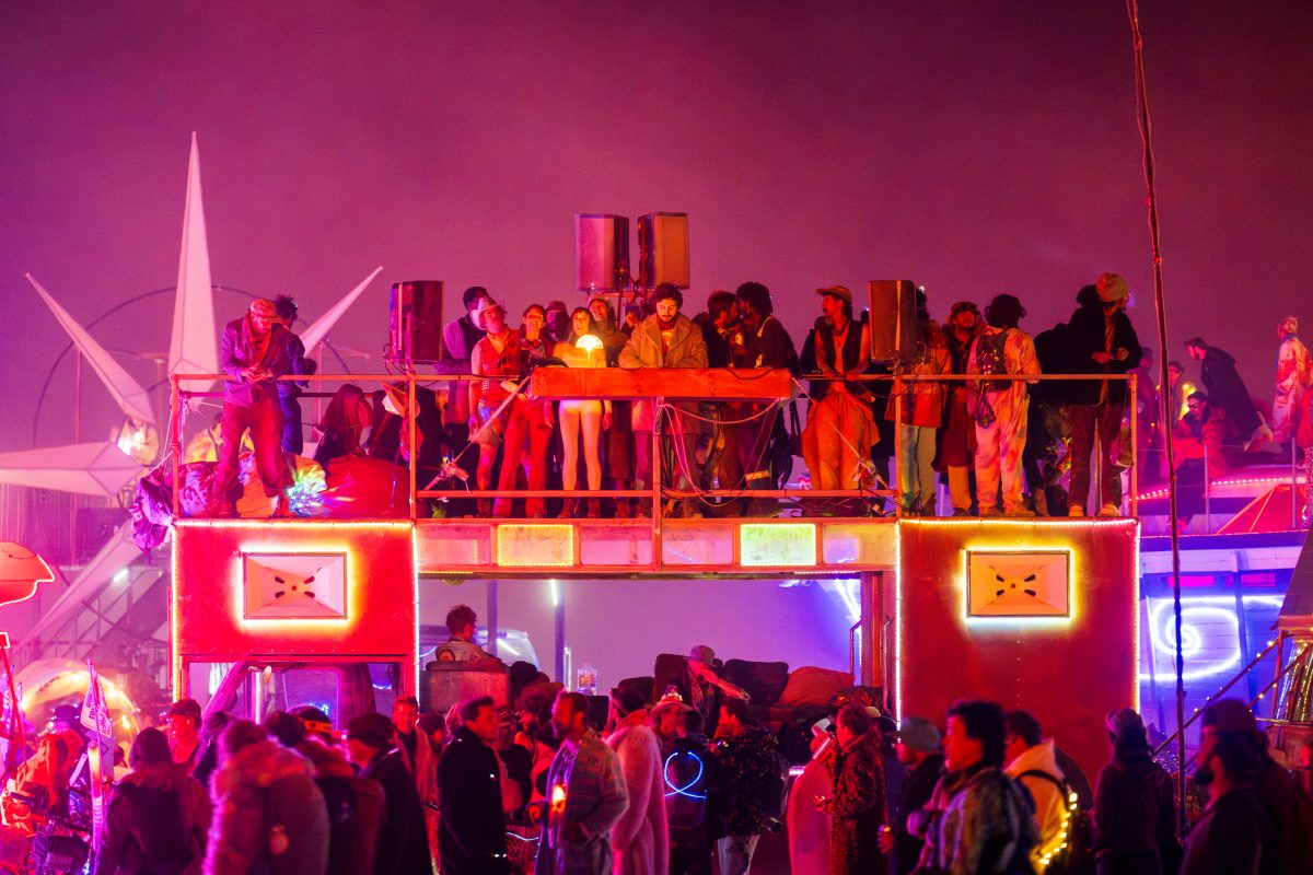Mutant Vehicles at The Man Burn Burning Man 2026
