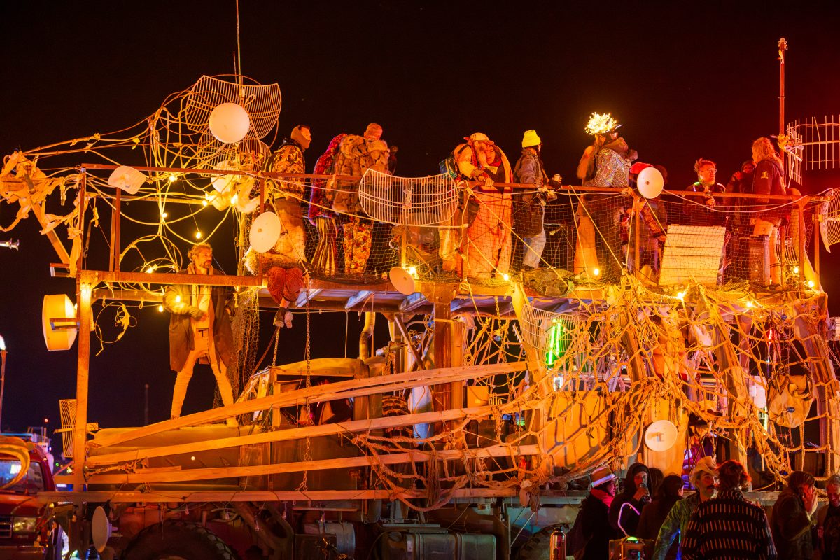 Mutant Vehicles at The Man Burn Burning Man 2026