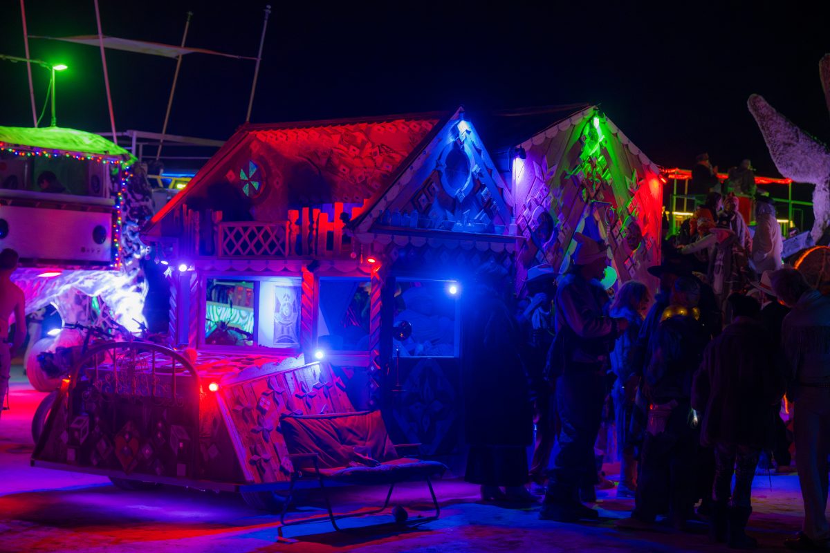 Mutant Vehicles at The Man Burn Burning Man 2026
