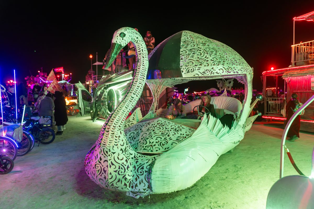 Mutant Vehicles at The Man Burn Burning Man 2026