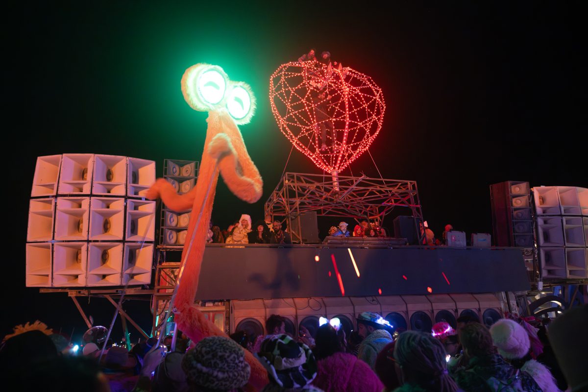 Mutant Vehicles at The Man Burn Burning Man 2026