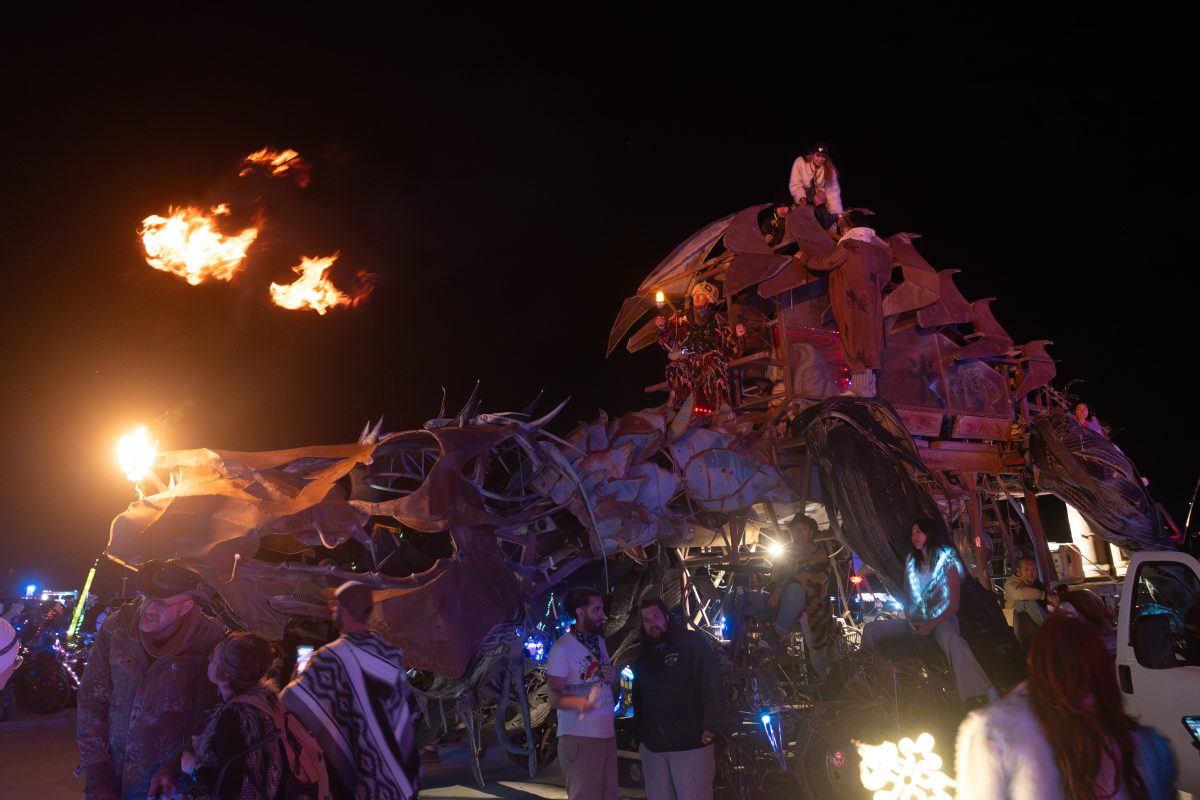 Mutant Vehicles at The Man Burn Burning Man 2026