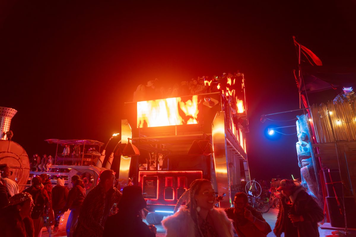 Mutant Vehicles at The Man Burn Burning Man 2026