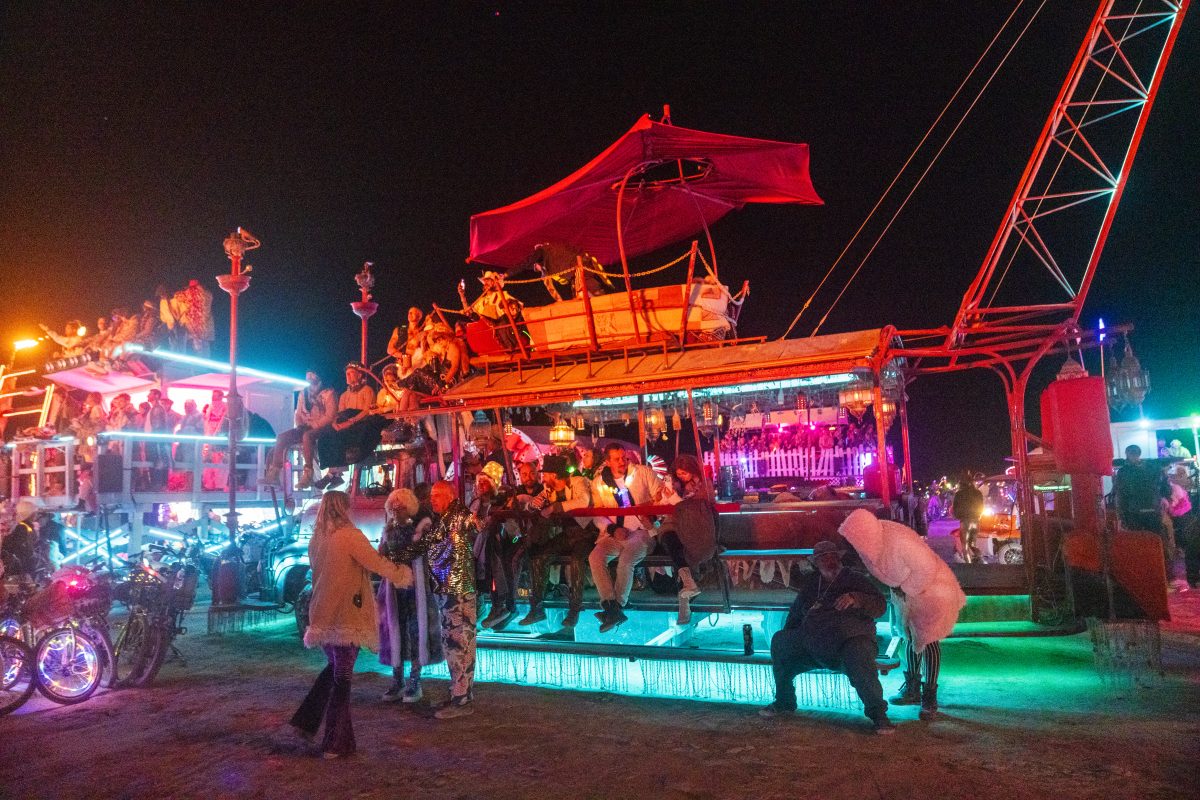 Mutant Vehicles at The Man Burn Burning Man 2026