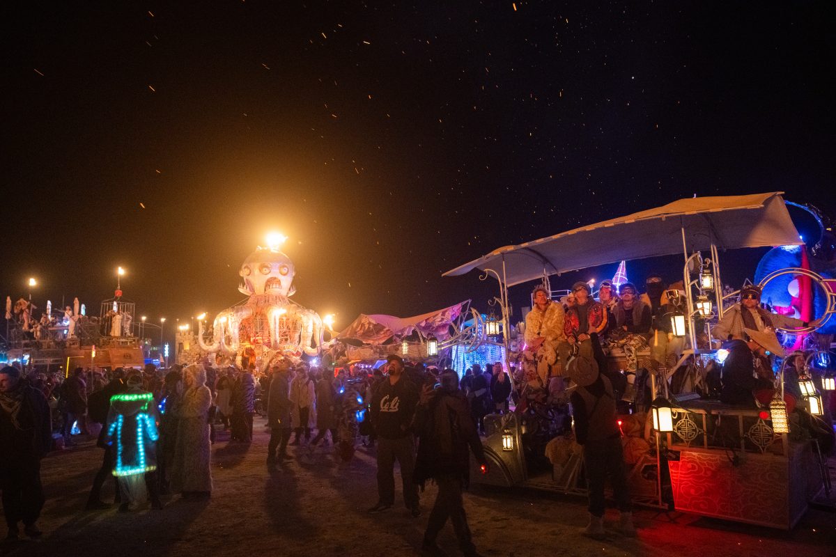 Mutant Vehicles at the Man Burn