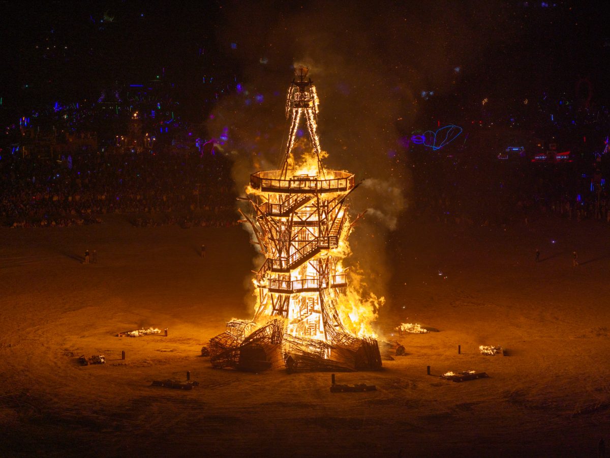 Burning Man 2026 Man Burn