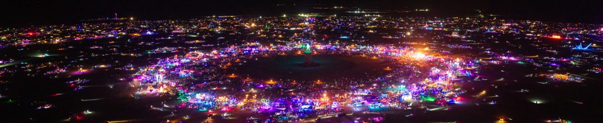 Black Rock City on Man Burn Night