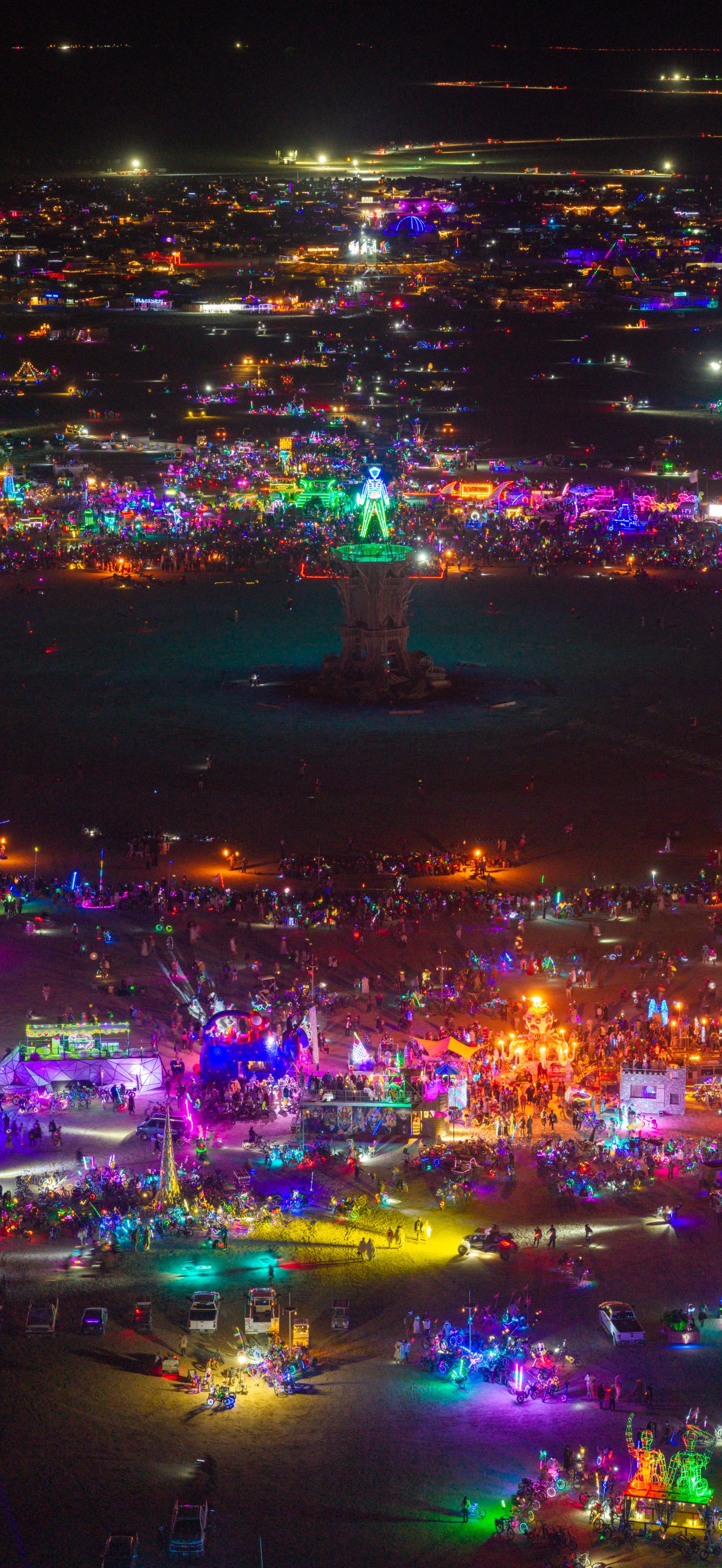 Burning Man 2026 Man Base - Cryptomeria by Alexander Rose