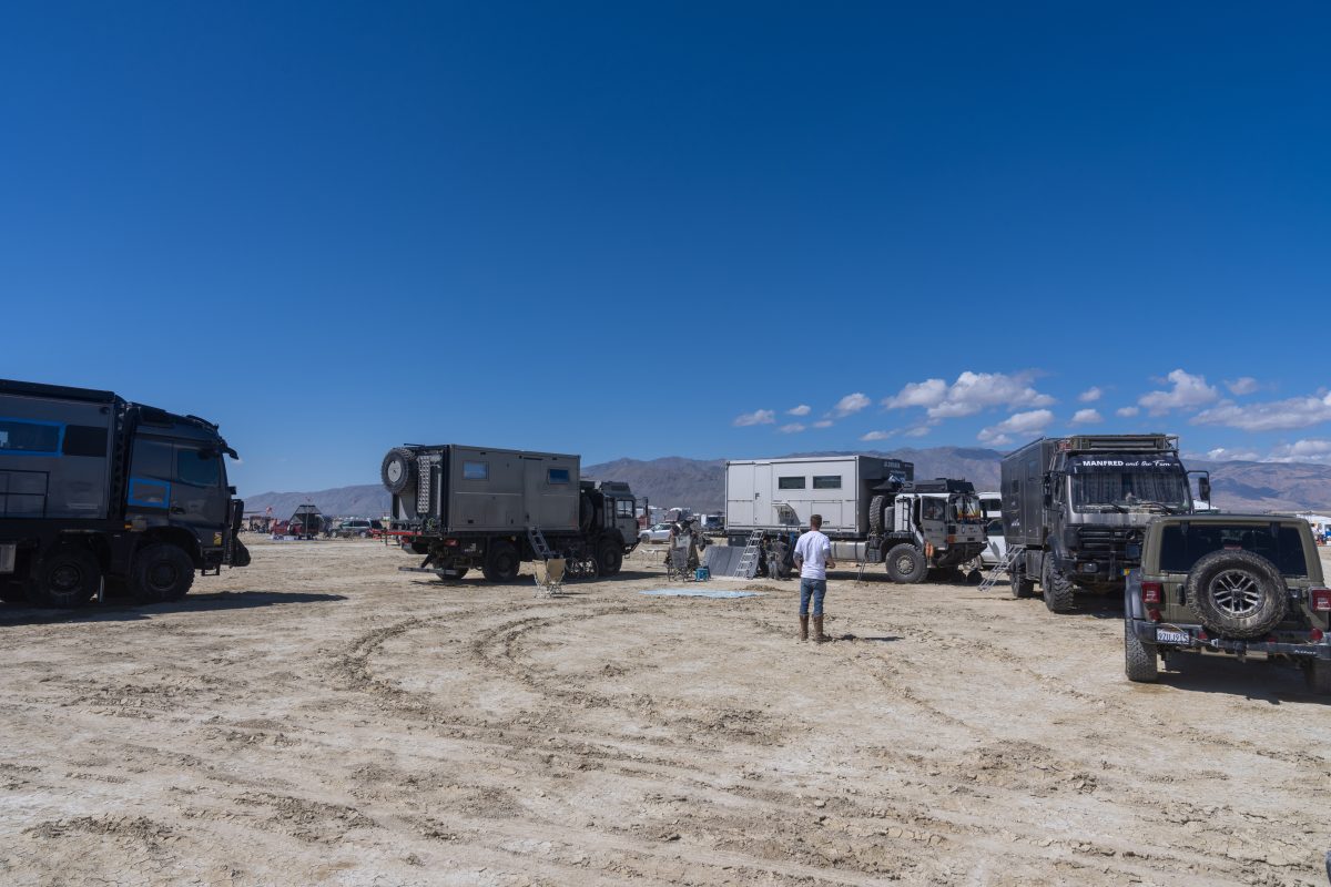 Expedition Rigs in Camp