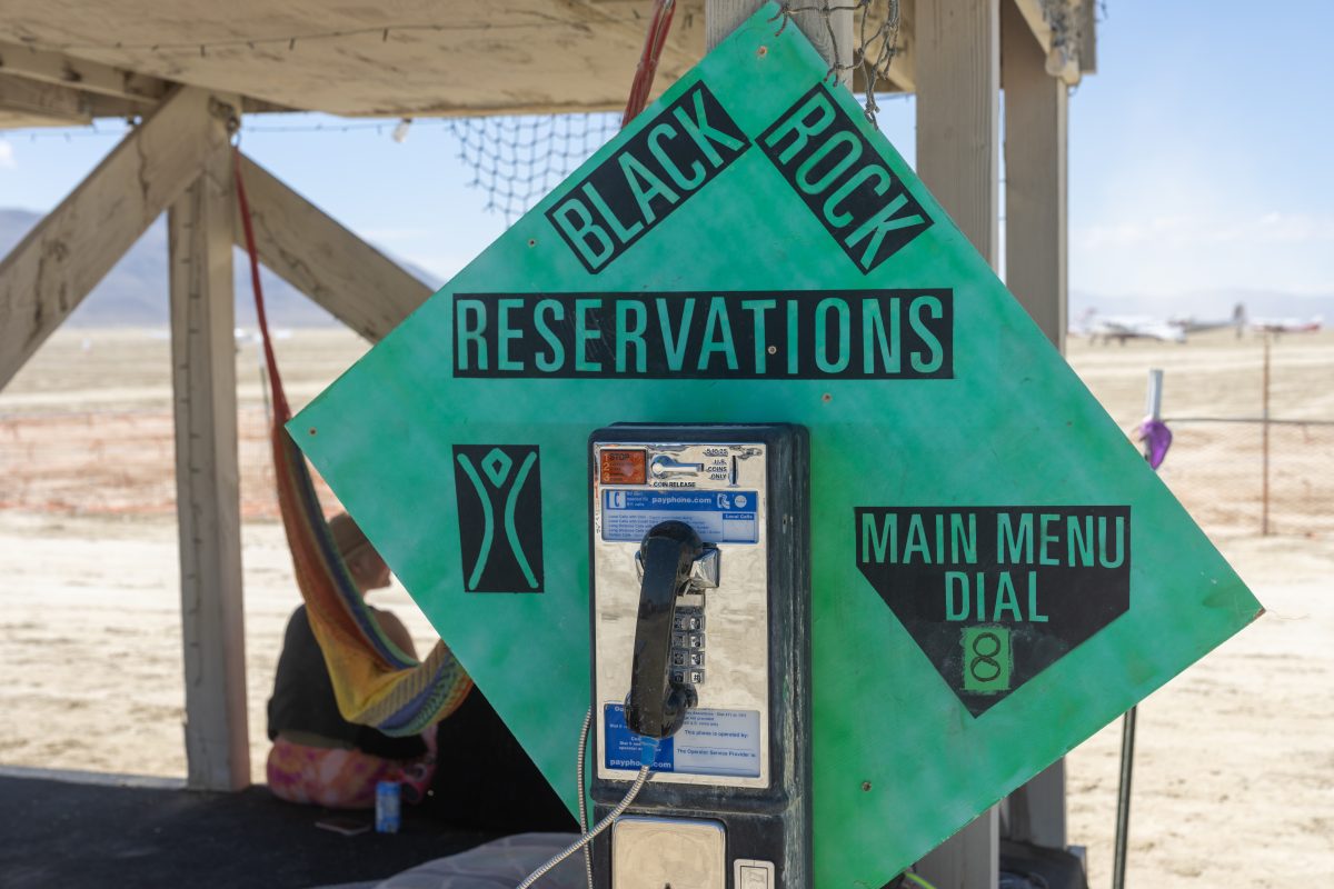 Black Rock Reservations Payphone
