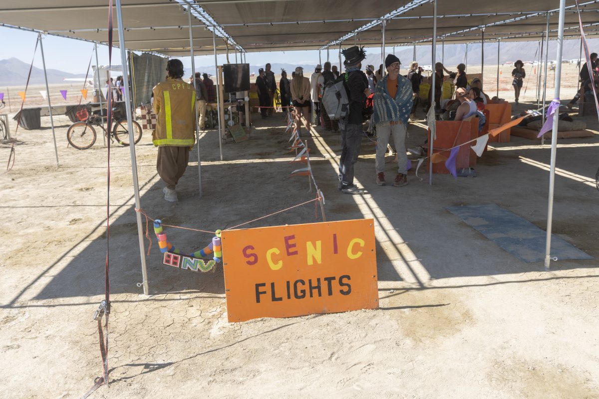 Scenic Flights at the Black Rock City Airport