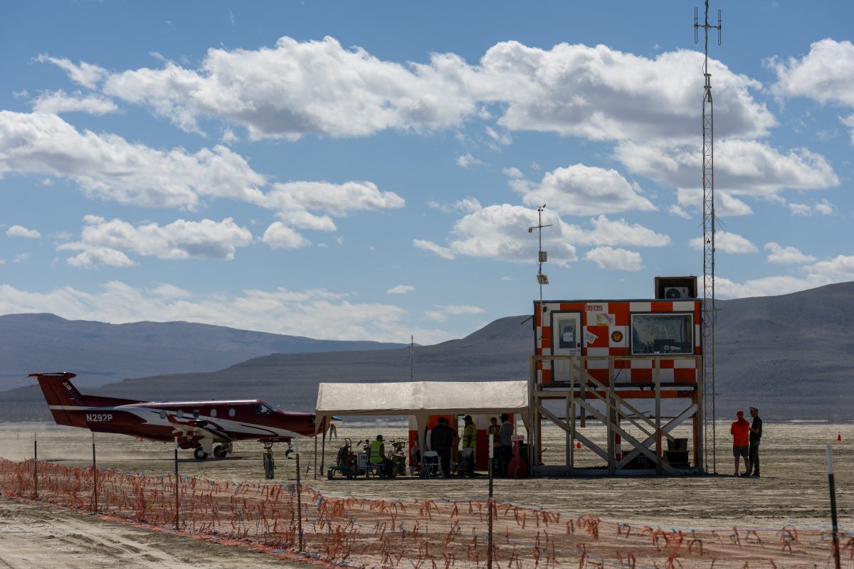 Black Rock City Airport Control Tower