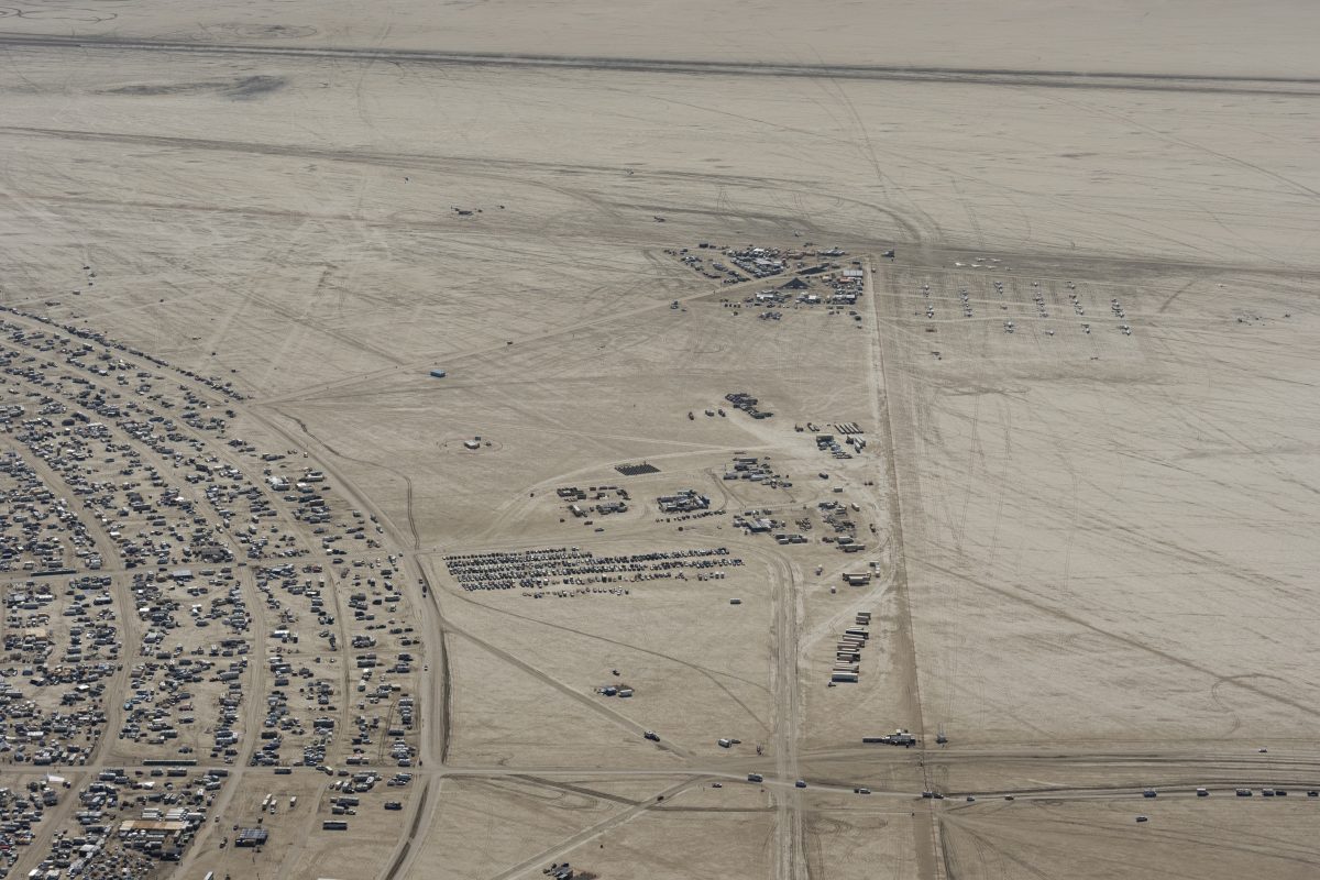 Black Rock City Airport From The Air