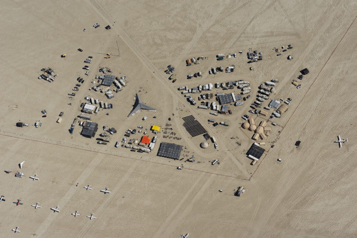 Black Rock City Airport Aerial