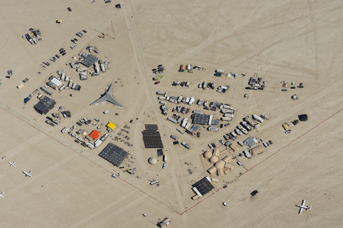 Black Rock City Airport Aerial