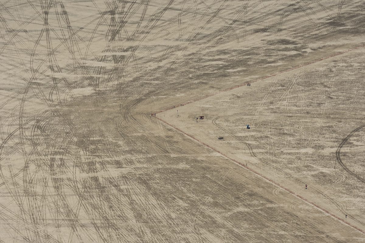 Point 3 Trash Fence Corner from the Air