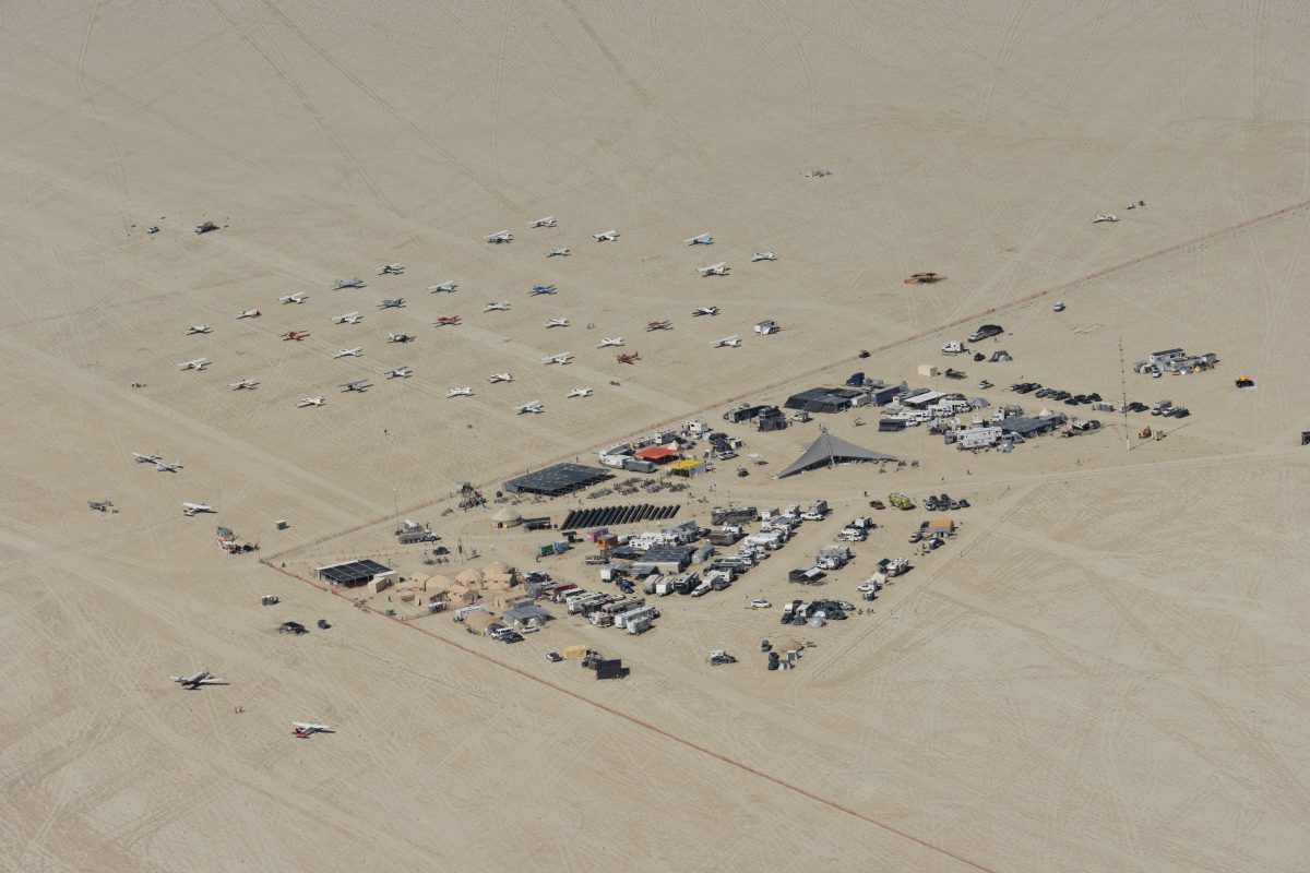 Black Rock City Airport From The Air