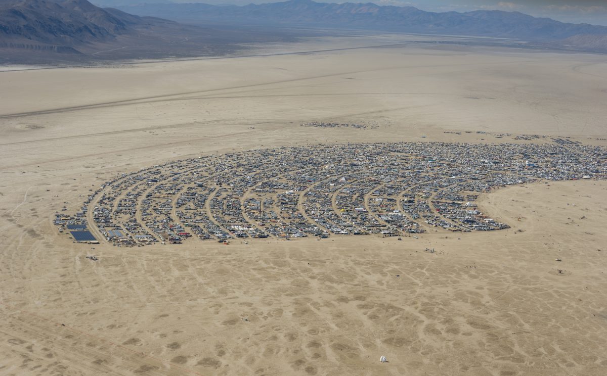 Black Rock City From The Air