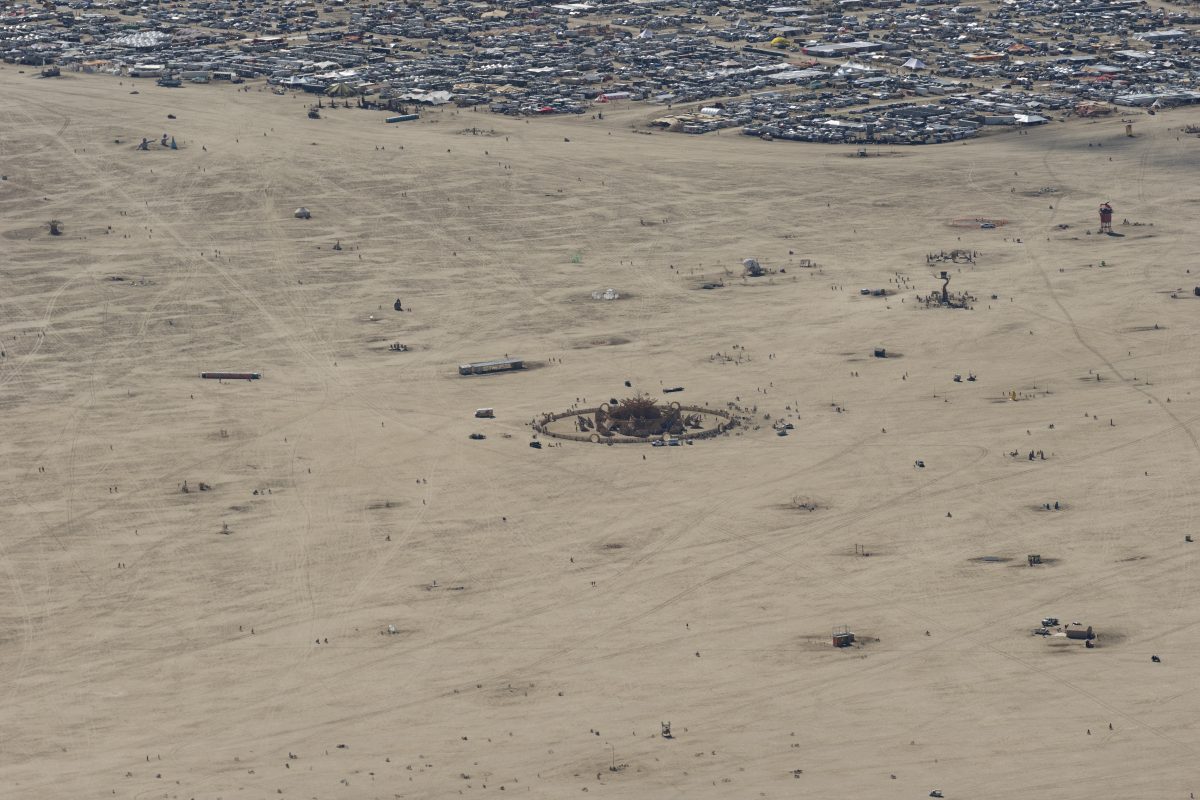 Deep Playa Art From Above
