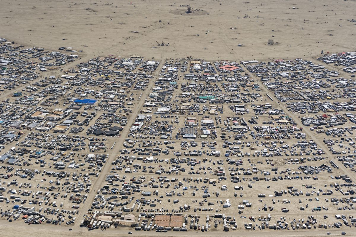 Black Rock City From The Air