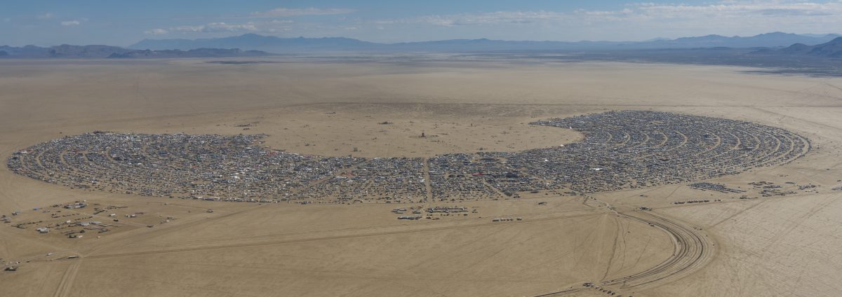 Black Rock City From The Air