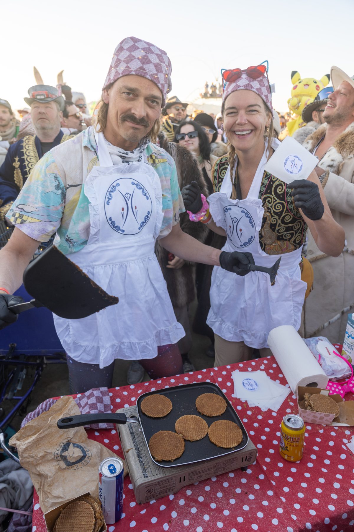 Stroopwafels at Robot Heart Sunrise