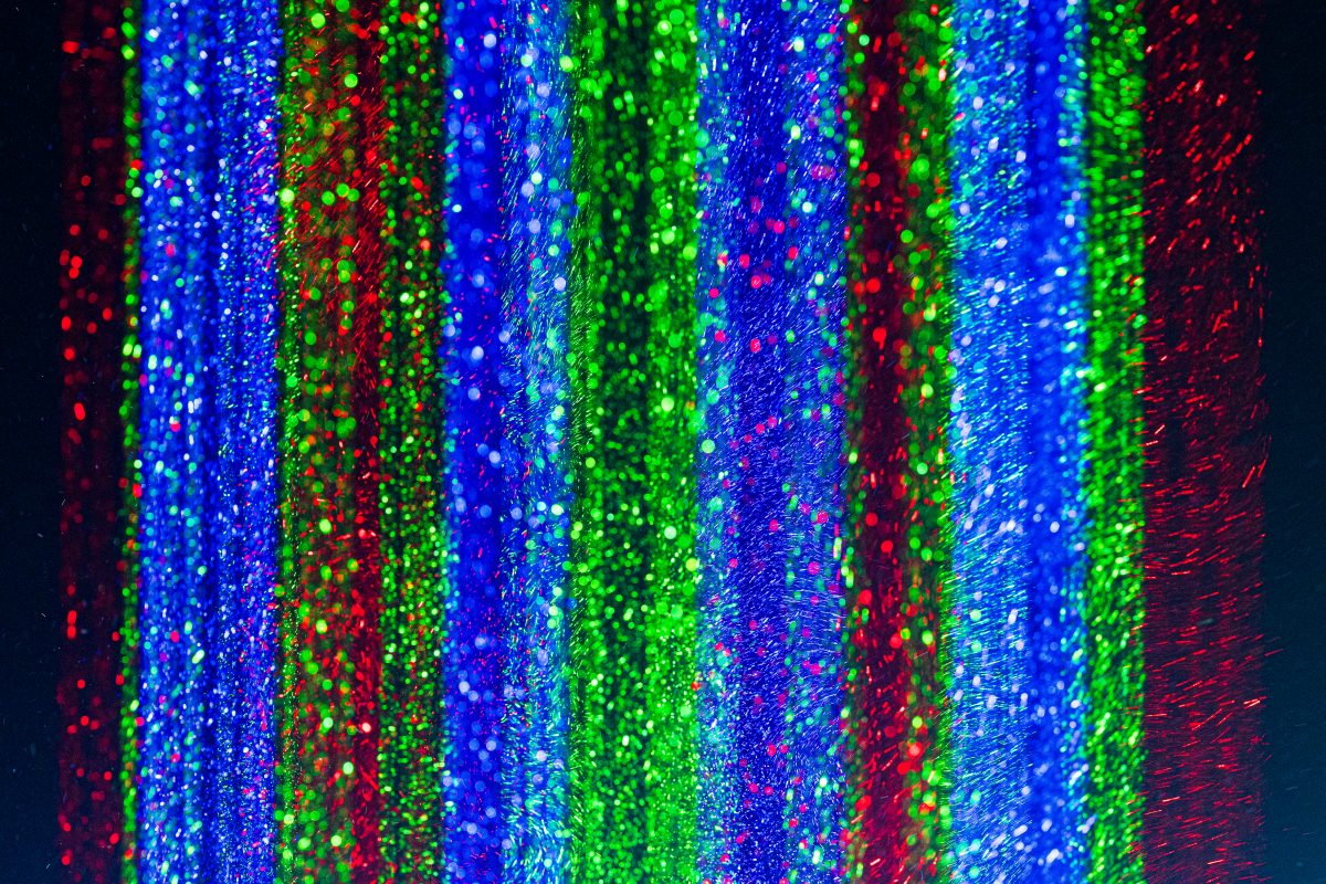 Laser Curtain in the Dust