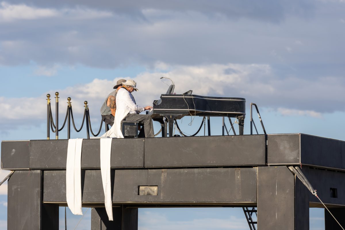 Two at the Piano on Above the Noise by Jason Olsen