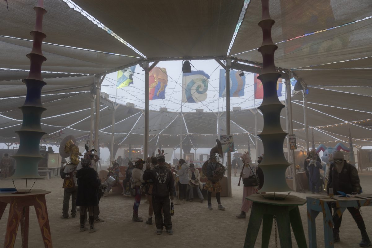 Bunny Ears and Brass at Center Camp