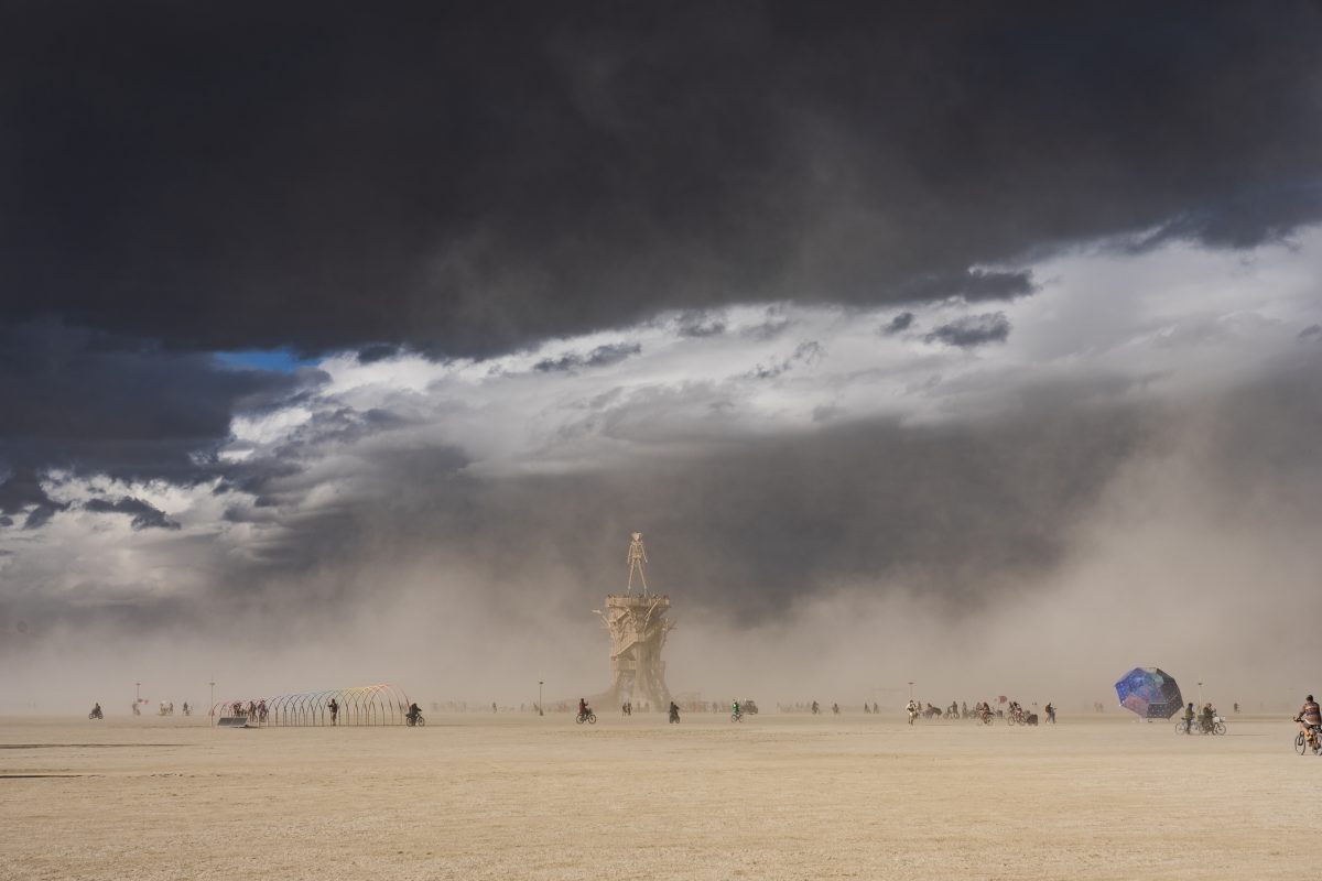 Burning Man 2026 Man Base - Cryptomeria by Alexander Rose