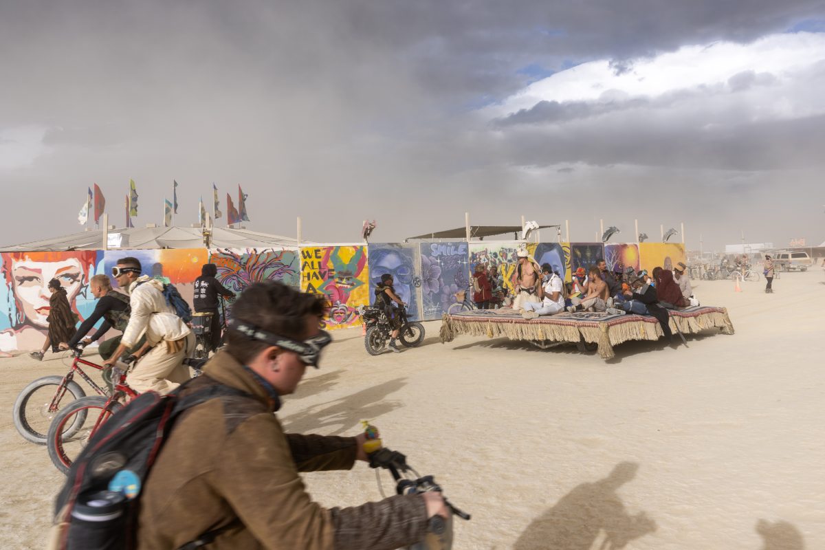 Scene Around The Back Of Center Camp