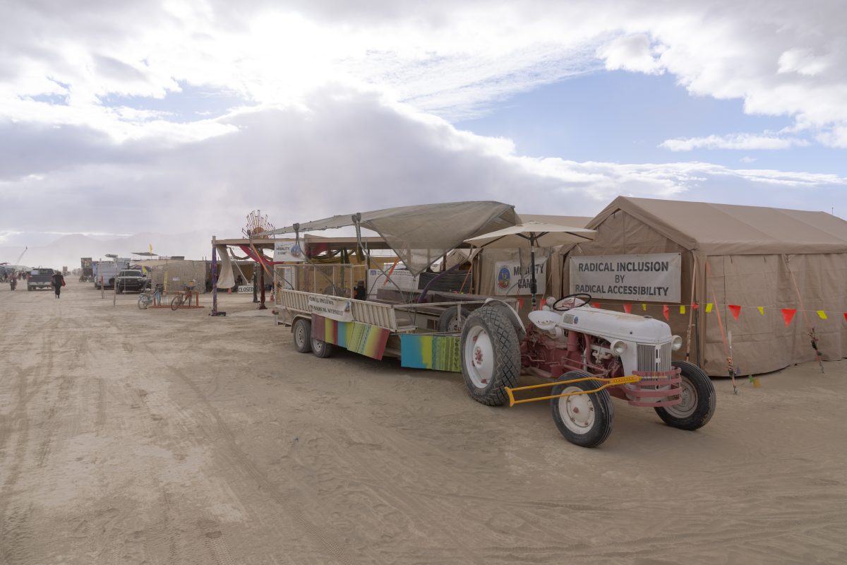 Mobility Camp Tractor and Trailer
