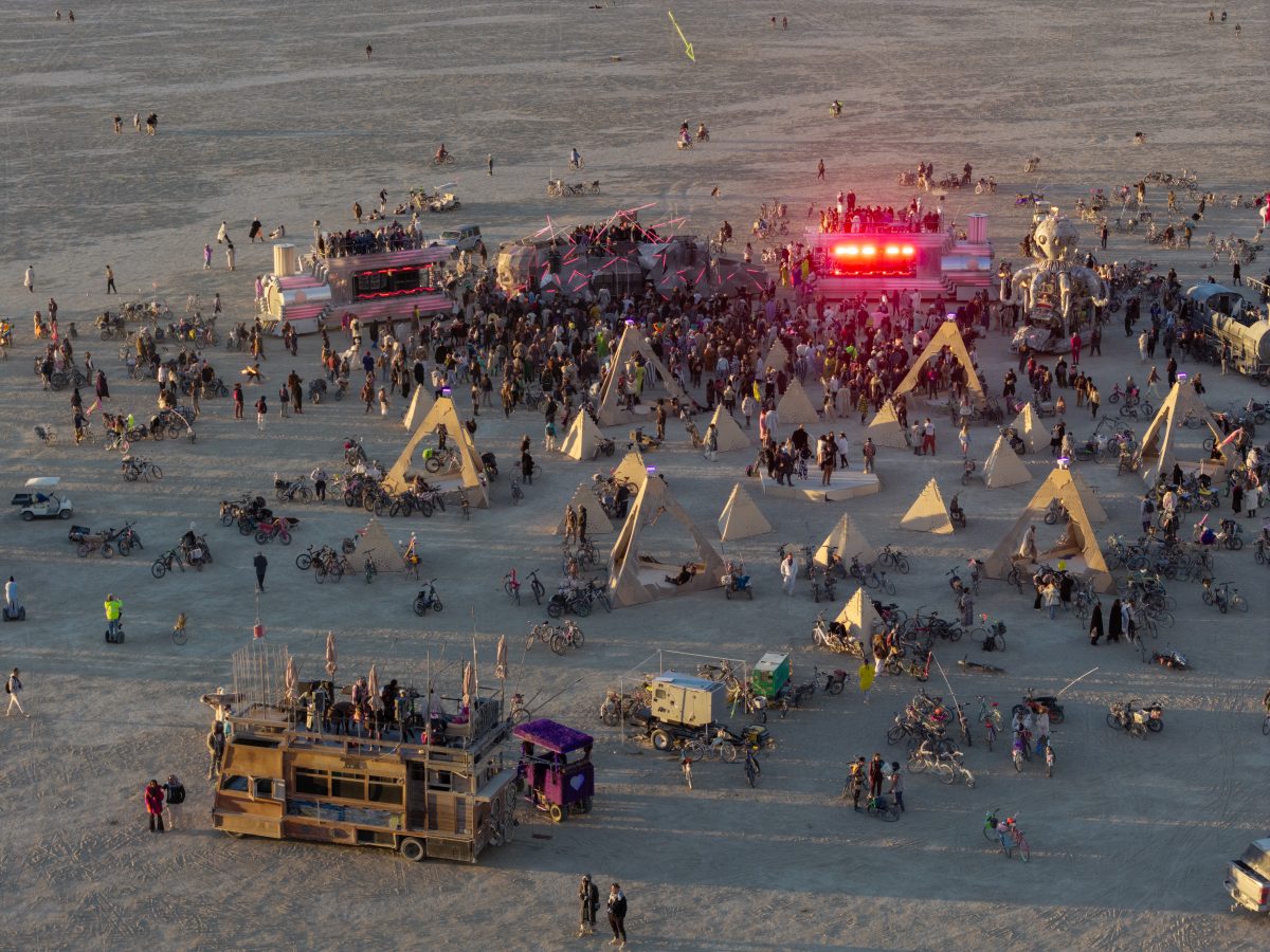 Sunrise Crowd at Let There Be Light by Omri Sasi Liraz Uliel Eran Klein and Sarel Botavia Nova Heaven