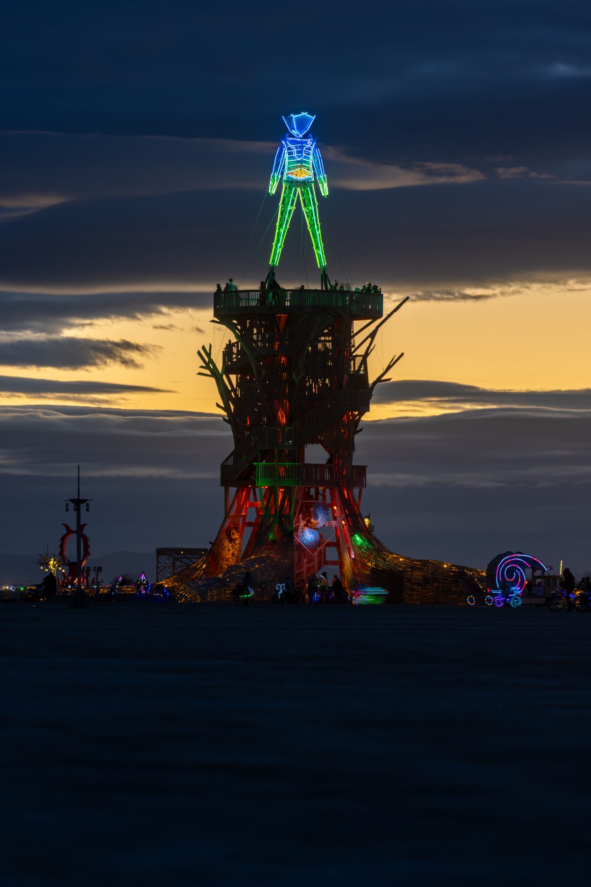 Burning Man 2026 Man Base - Cryptomeria by Alexander Rose
