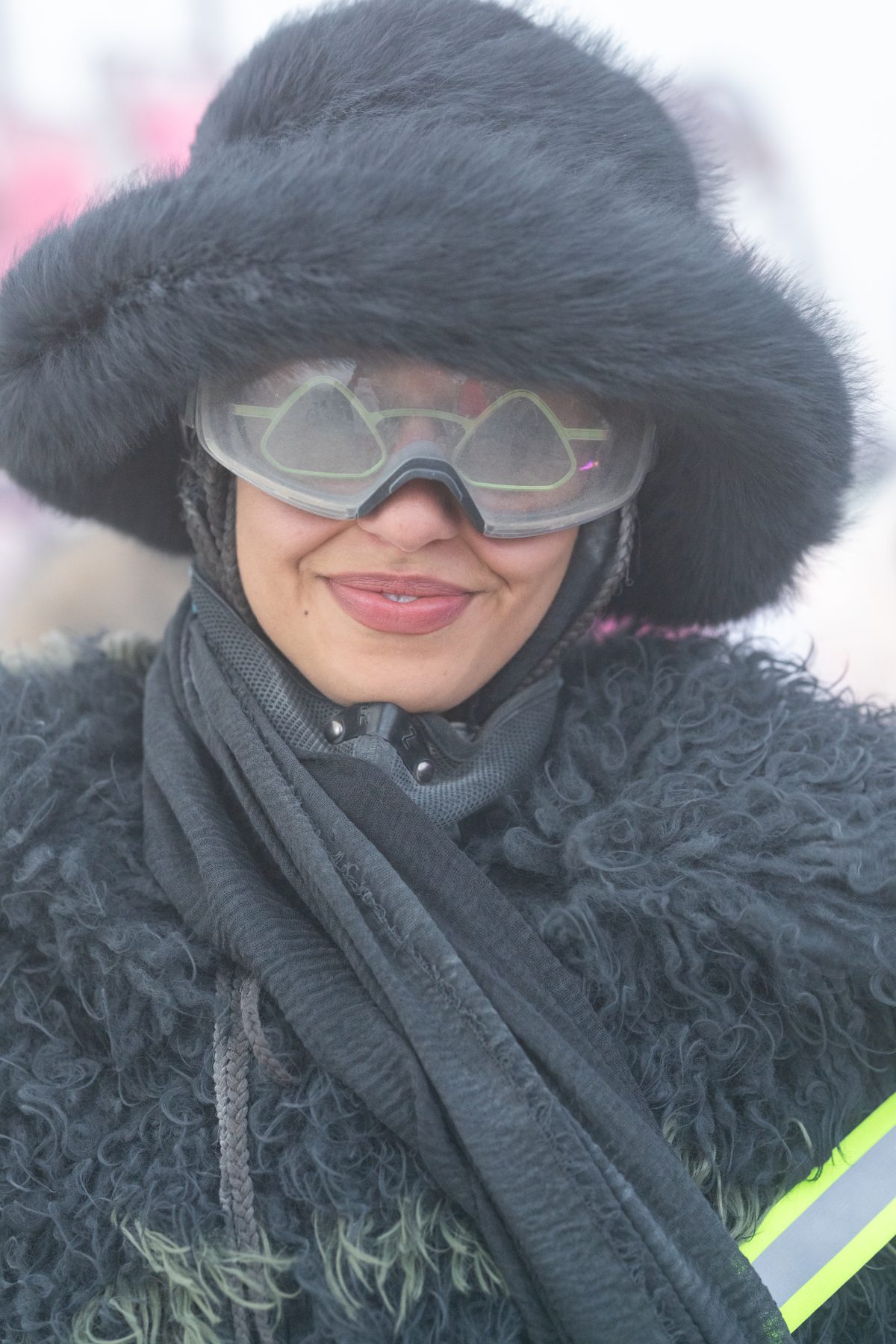 Goggles and Fur in a Whiteout